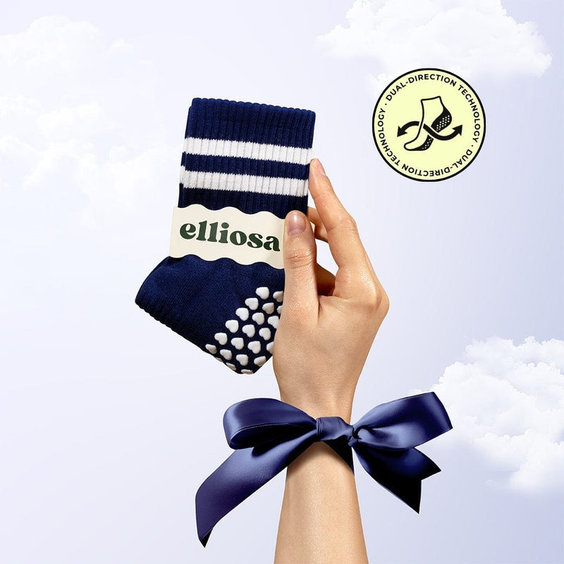 Dual-Direction Grip Stripes - Navy